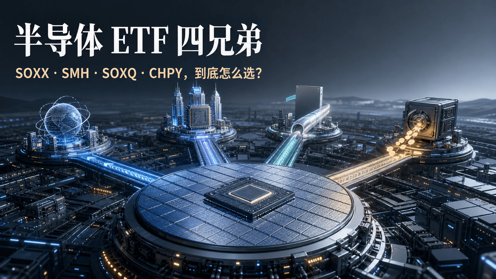 半导体ETF指南-SOXX-SMH-SOXQ-CHPY
